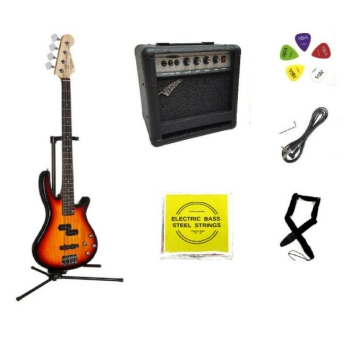 Gitara basowa Vision + wzmacniacz 30 Watt